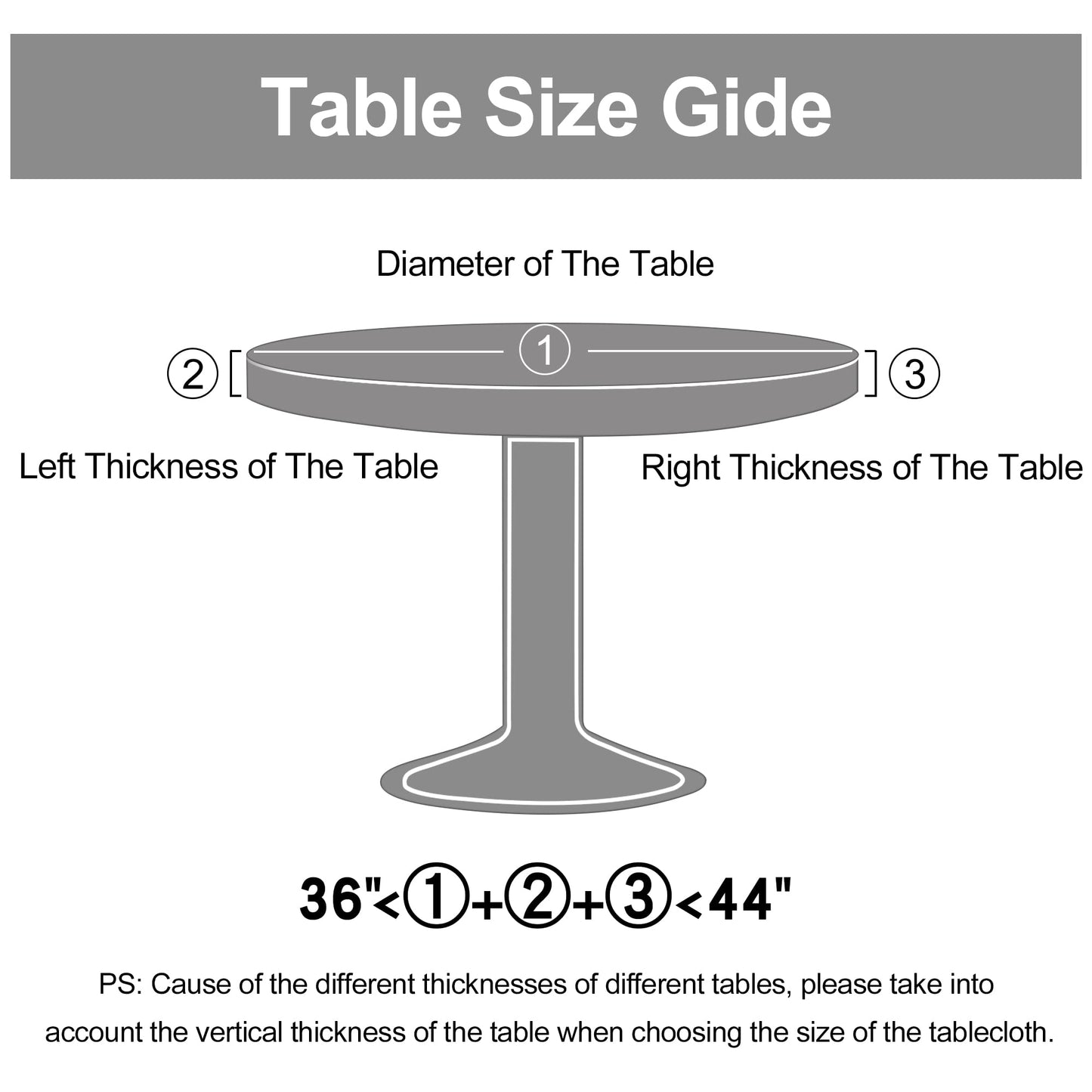 misaya Round Fitted Tablecloth with Elastic Edge, 100% Waterproof Oil Proof Plastic Table Cover, Vinyl Flannel Backed Tablecloth Fits 36"-44" Round Tables for Dinner, Outdoor, Picnic, Oak Wooden Grain