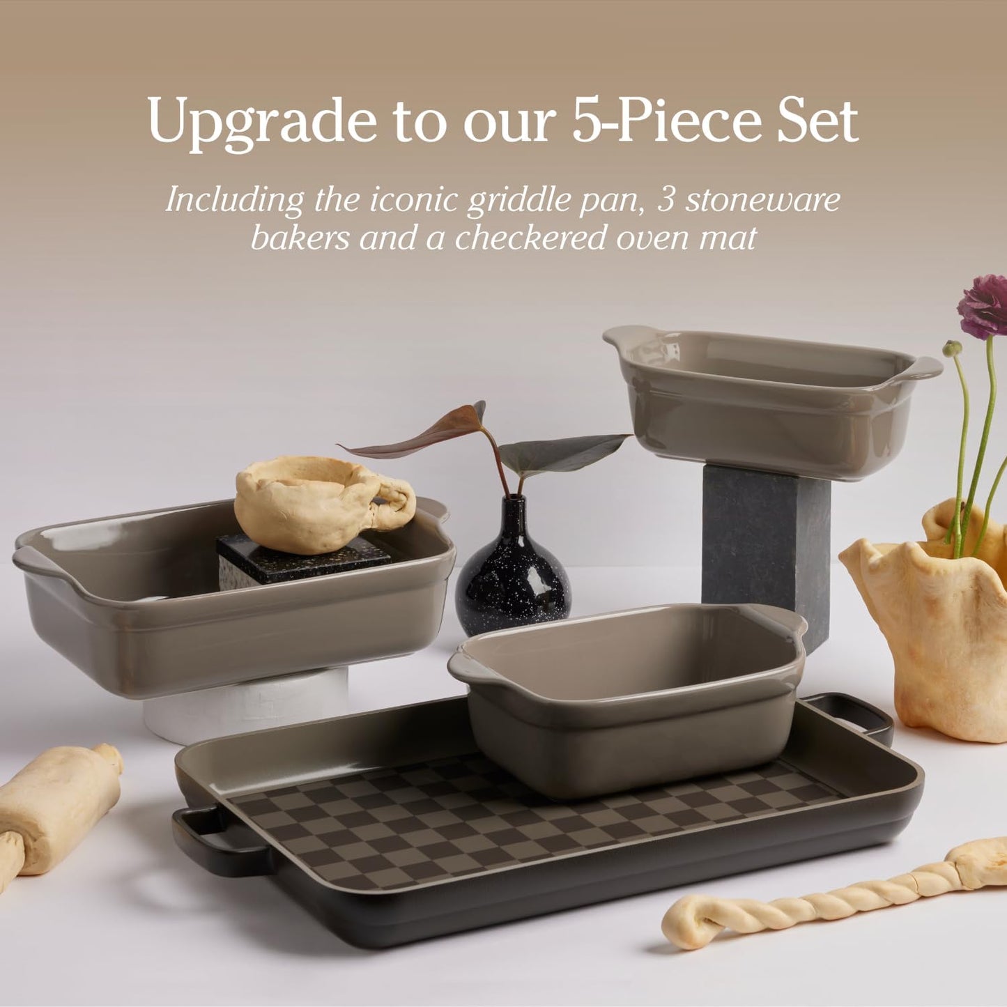 Our Place Griddle Pan - Versatile Nonstick Ceramic Griddle & Sheet Pan | Toxin-Free, Ergonomic Handles | 5 Qt Capacity, Oven Safe to 450°F | Char
