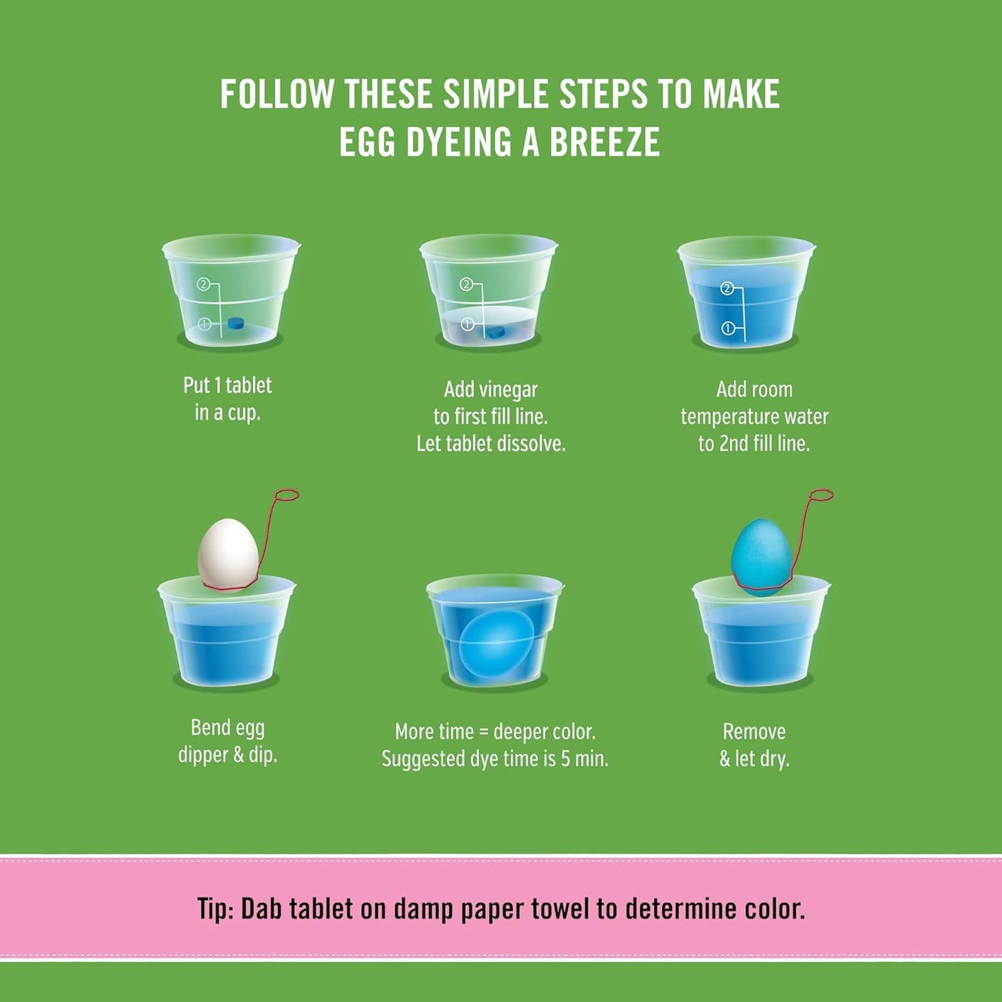PAAS Easter Egg Coloring Cup Kits - 2 Pack