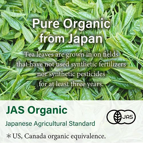Organic Ceremonial Matcha Green Tea Powder 100g/3.5oz - Kagoshima Japan, JAS Certified