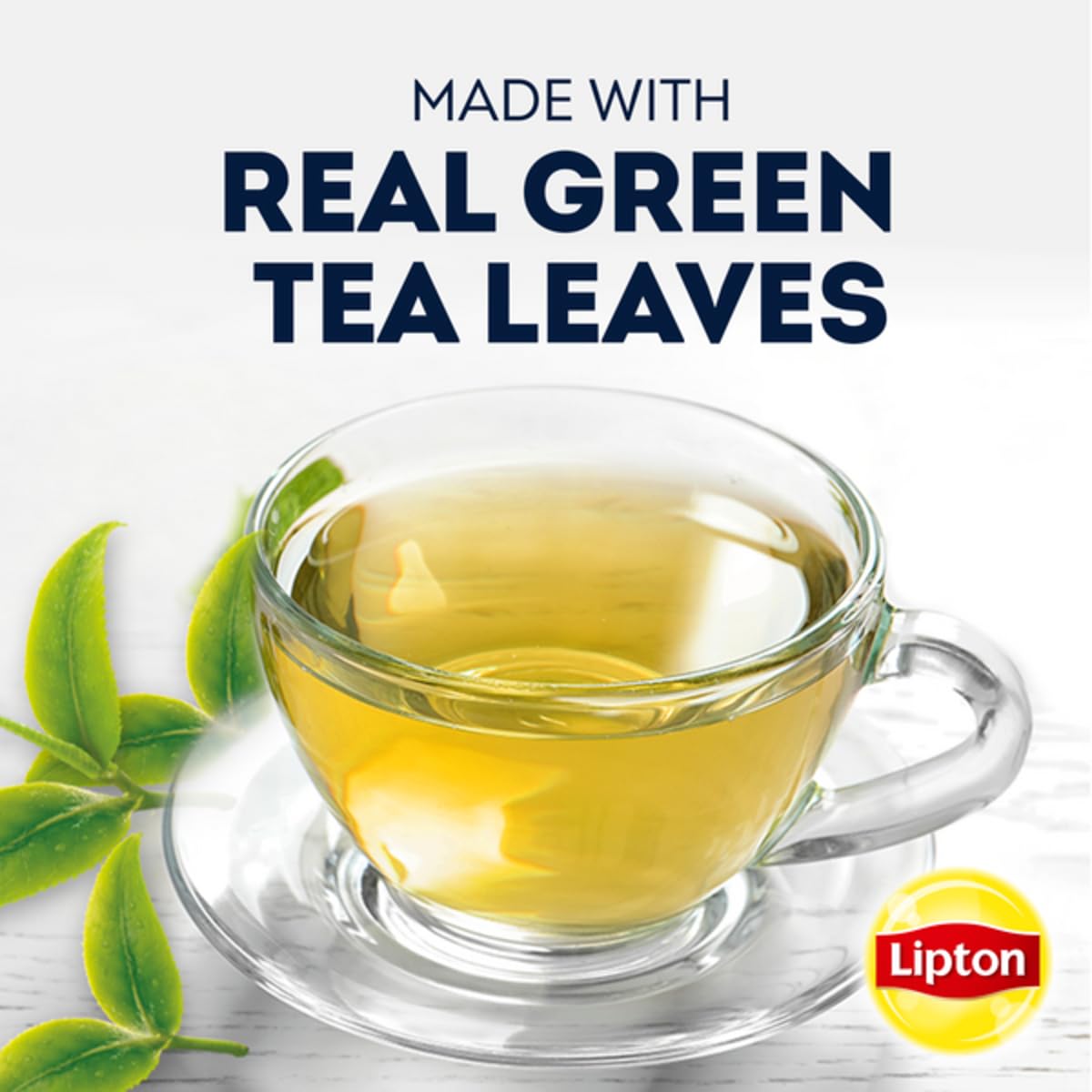 Lipton Green Tea, 100 Percent Natural Signature Blend with hint of Jasmine, 100 Count (Pack of 5)