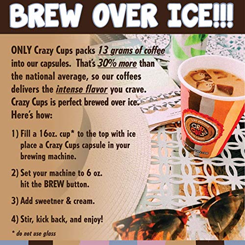 Medium Roast Flavored Coffee Pods Variety Pack - 50 Count, Recyclable, Compatible with Keurig K-Cups
