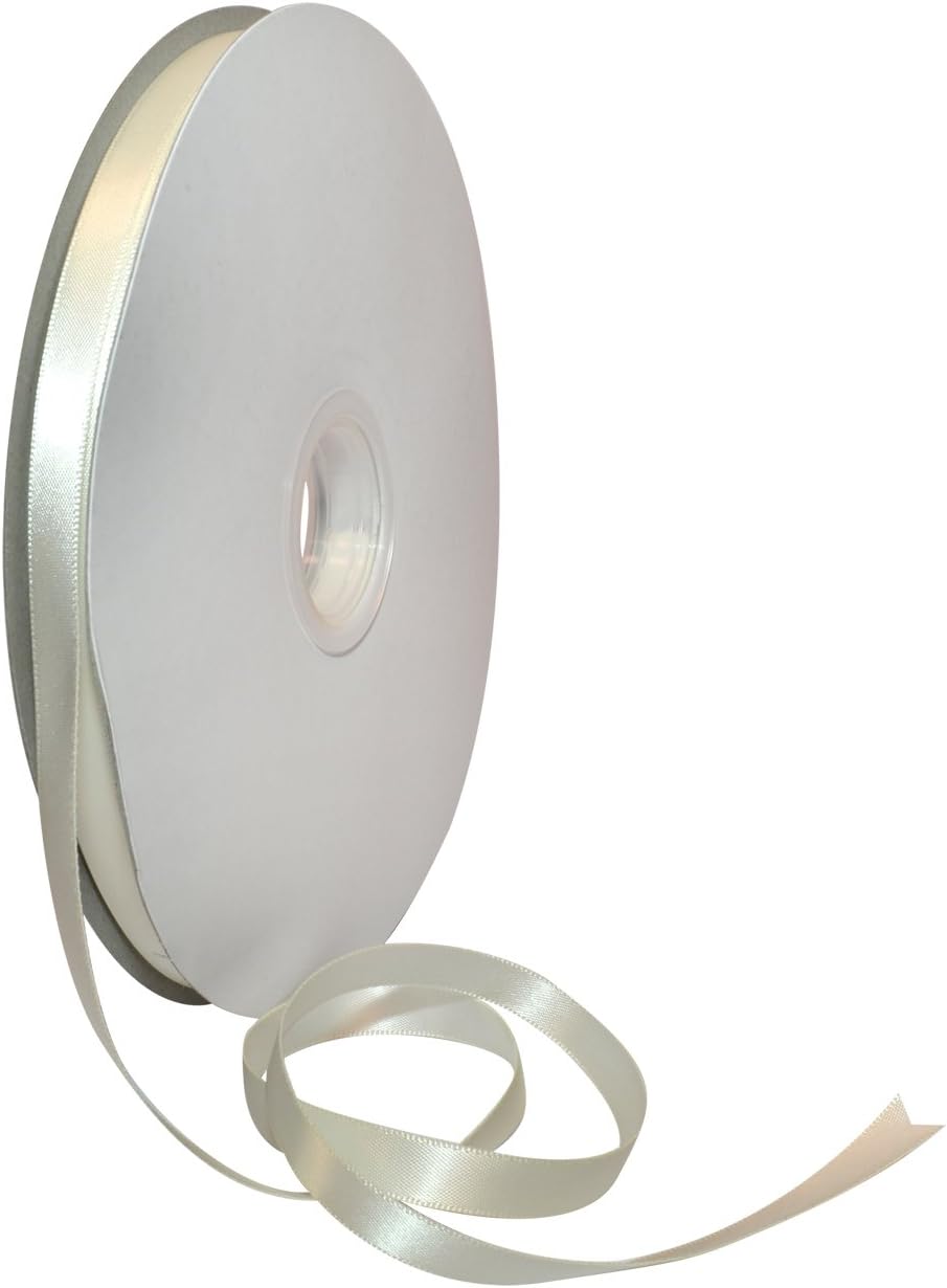 Rosy Mauve Double Face Satin Ribbon 3/8" x 100 YD - Perfect for Gift Wrapping, Crafts & Weddings