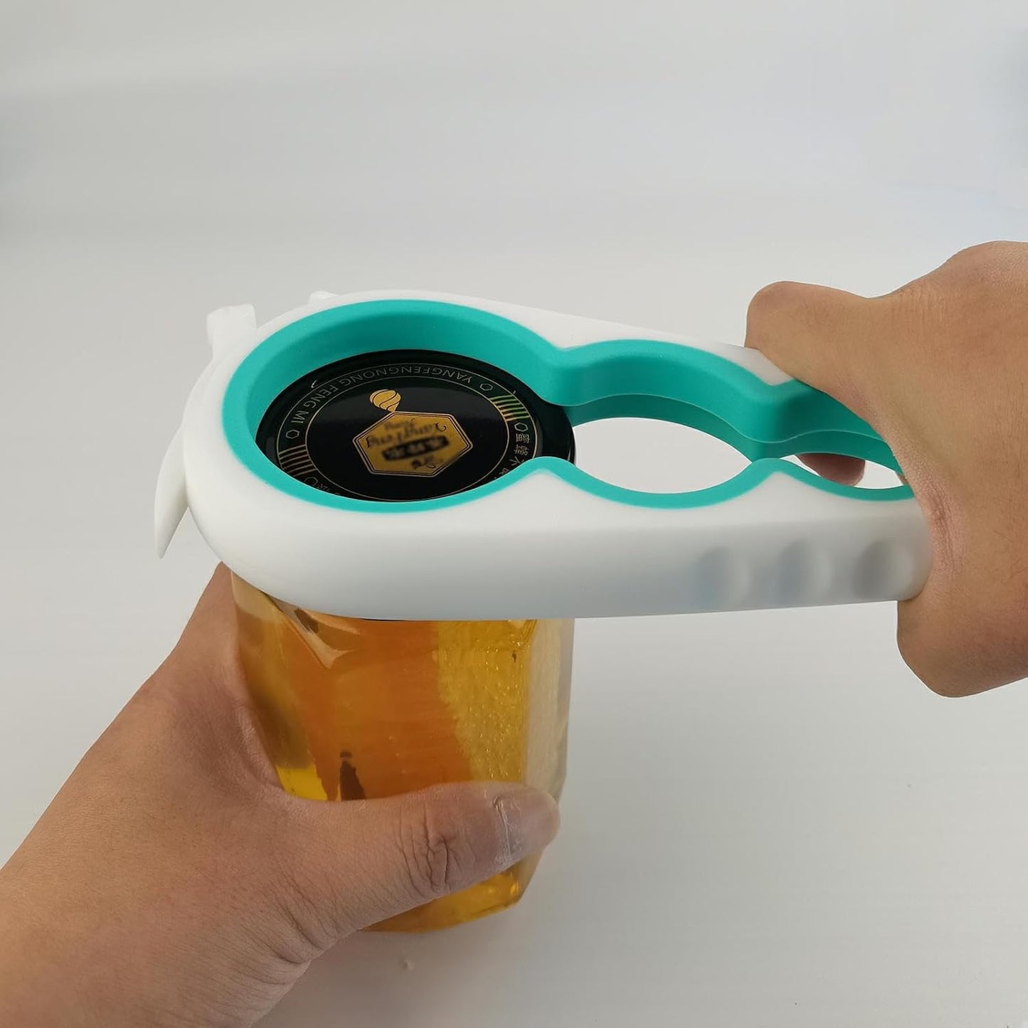 Skiennix 5-in-1 Jar & Bottle Opener - Rubber Gripper Pad for Seniors with Arthritis & Weak Hands