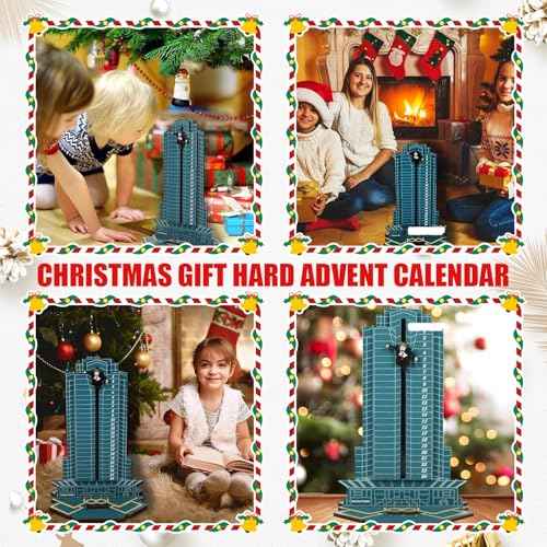 2023 Christmas Die Hard Advent Calendar-Thanksgiving Halloween Christmas Countdown Decoration Calenda£¬Hans Gruber Advent Calendar£¬Hans Gruber Drop from Nakatomi Square, Calendar for Desktop Wooden
