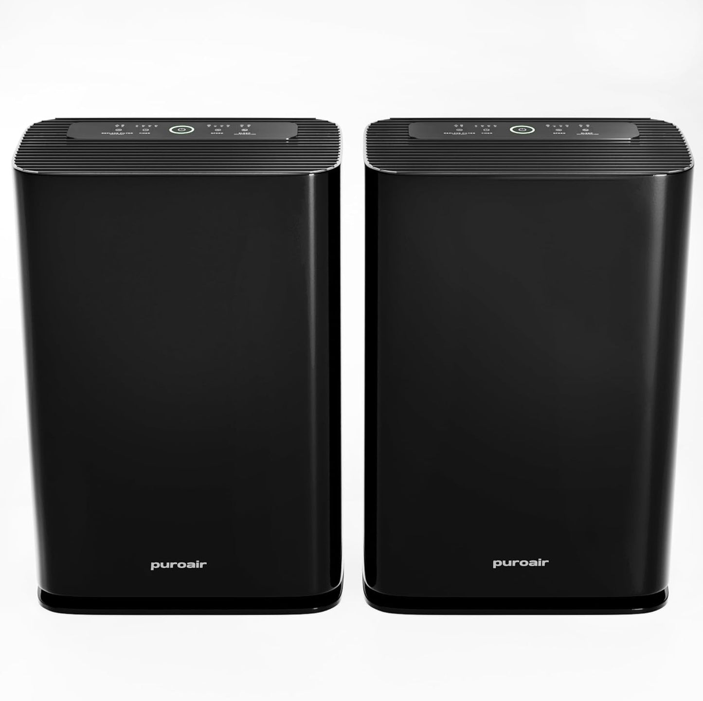 PuroAir 400 HEPA Air Purifiers - Quietly Filters 99.9% of Pollutants | Covers 2,000 Sq Ft (2 Pack)