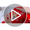 Mindsoft 12 Pack Fleece Christmas Throw Blankets - Cute Reindeer Holiday Decor