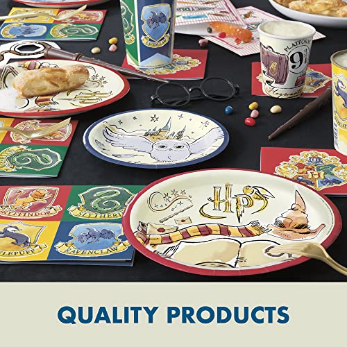 Harry Potter Birthday Decorations Set with Banner, Tablecloth & Party Supplies