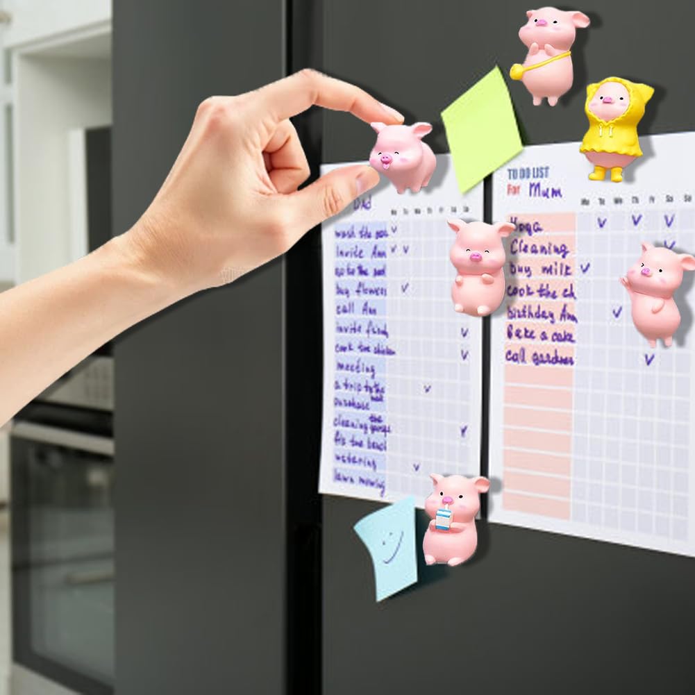 Fridge Magnets, Animal Refrigerator Magnets, Paxar 12Pcs Magnets,Home Kitchen Magnet Set for Office Whiteboard Decoration Photos, Maps