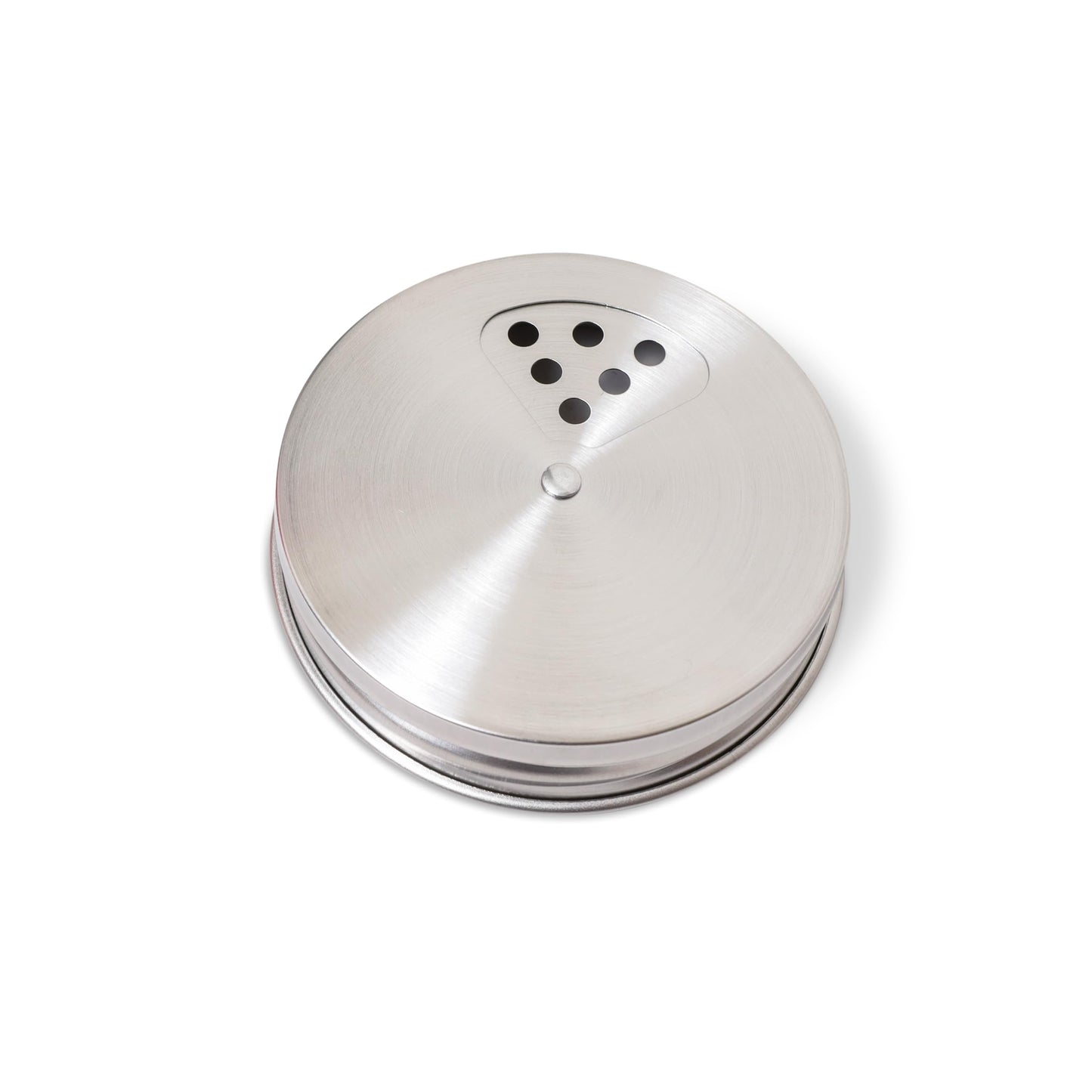 Stainless Steel Adjustable Spice Lid for Mason Jar (Regular Mouth, 4 Pack)
