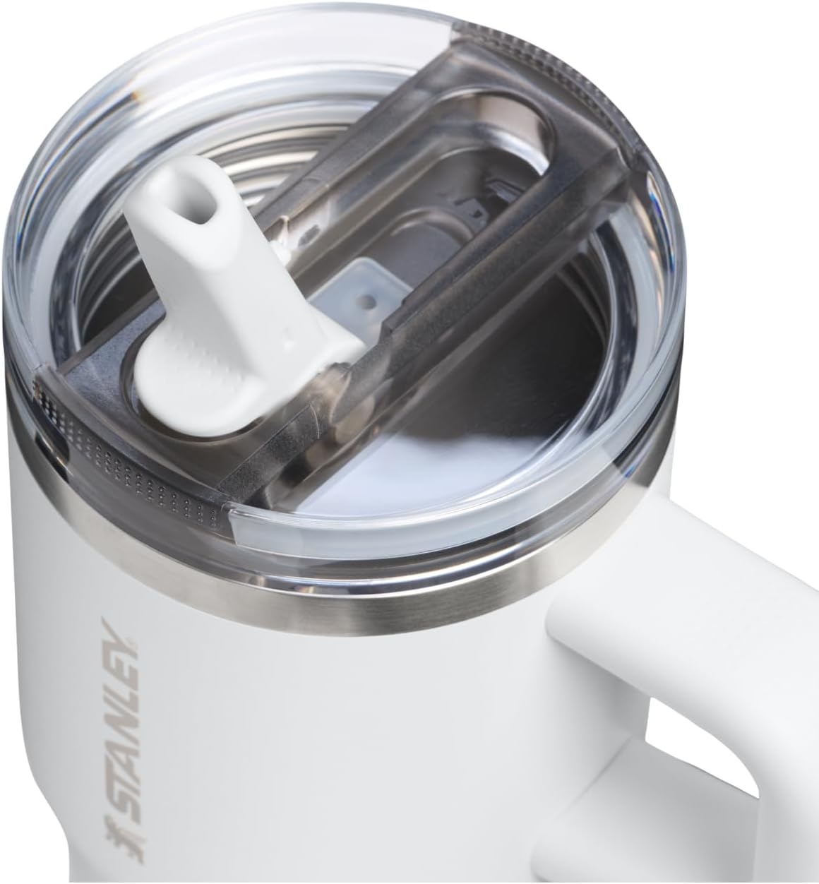 STANLEY Quencher ProTour 20 oz Tumbler - Leakproof Lid, Built-In Straw & Handle | Insulated Stainless Steel | BPA-Free | Frost