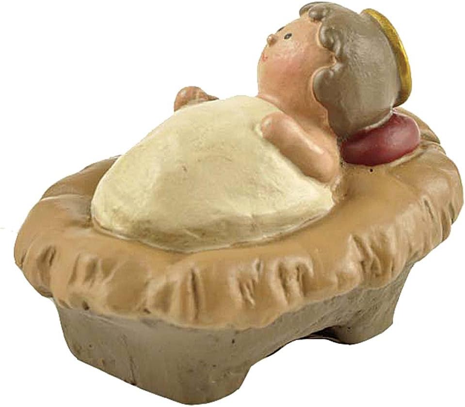 Miniature Holy Family Nativity Figurine - 2.56 Inch Tabletop Christmas Decoration