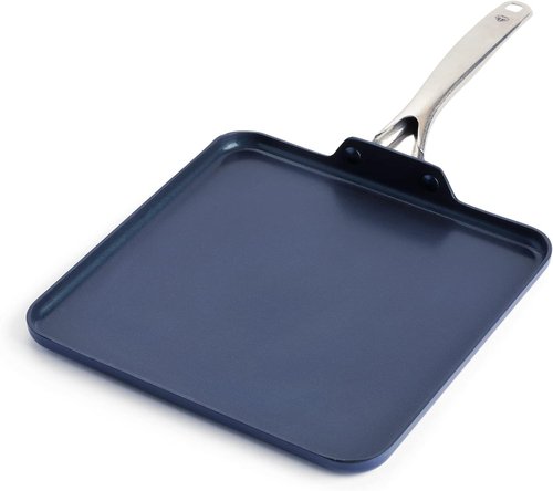 Blue Diamond Cookware Nonstick Frying Pan Set - 9.5" & 11" Skillets | PFAS-Free, Dishwasher Safe, Oven Safe