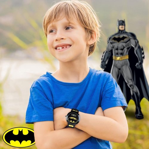 Accutime Kids Batman Digital Quartz Watch - Fun Design for Boys, Girls & Adults | All Ages