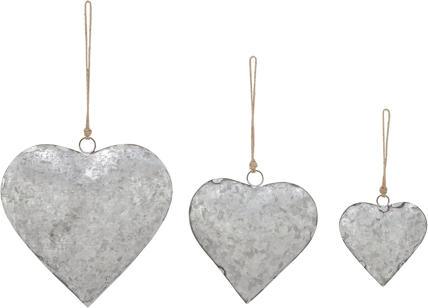 Rustic Metal Cowbell Decorative Bells Set - 12", 17", 21" - Grey Home Accent
