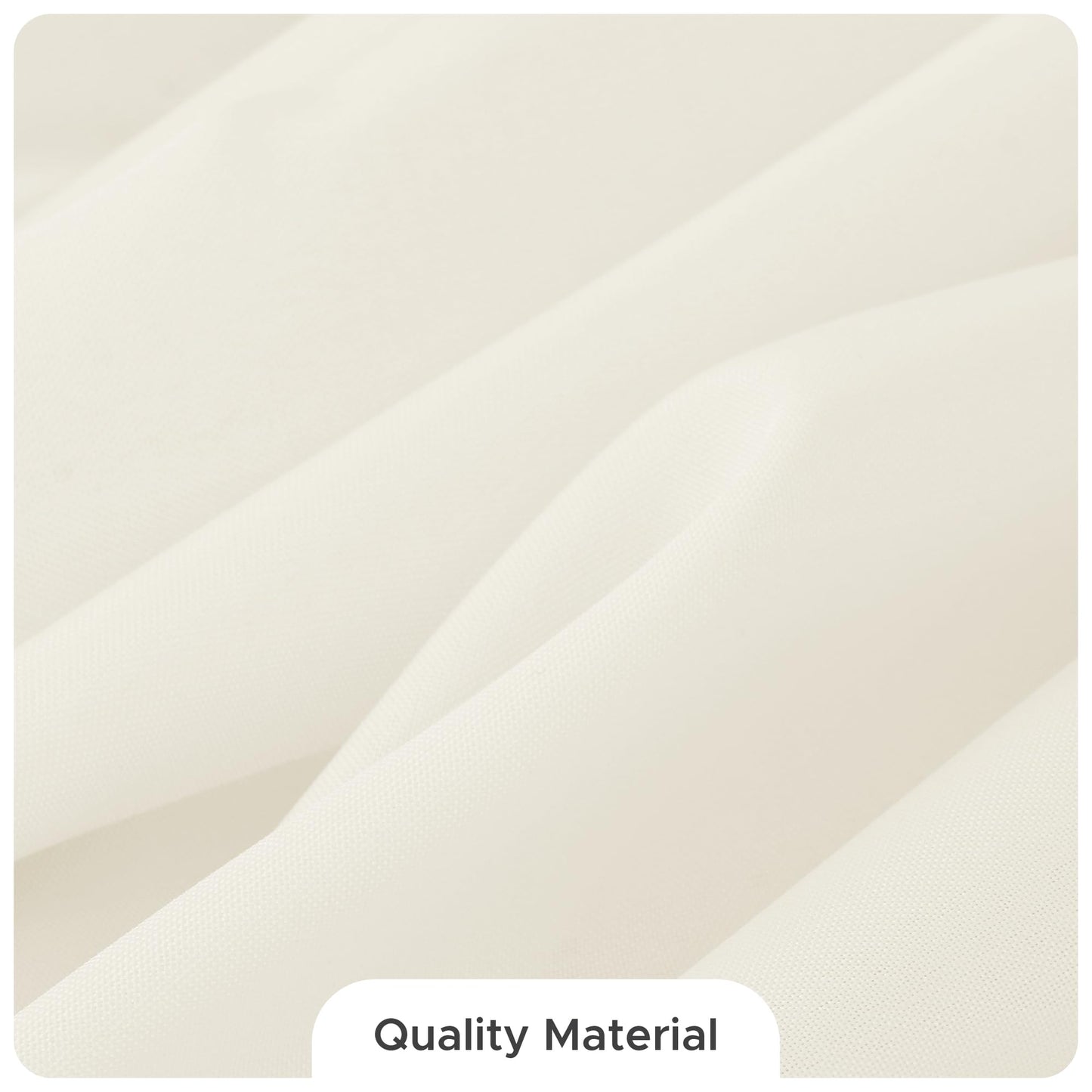 Fitable 8 Pack Round Tablecloths: Stain Resistant Wrinkle Free Circle Table Clothes, Washable Reusable Polyester Table Covers for Wedding Party Birthday Banquet Reception(Ivory, 84 Inch)