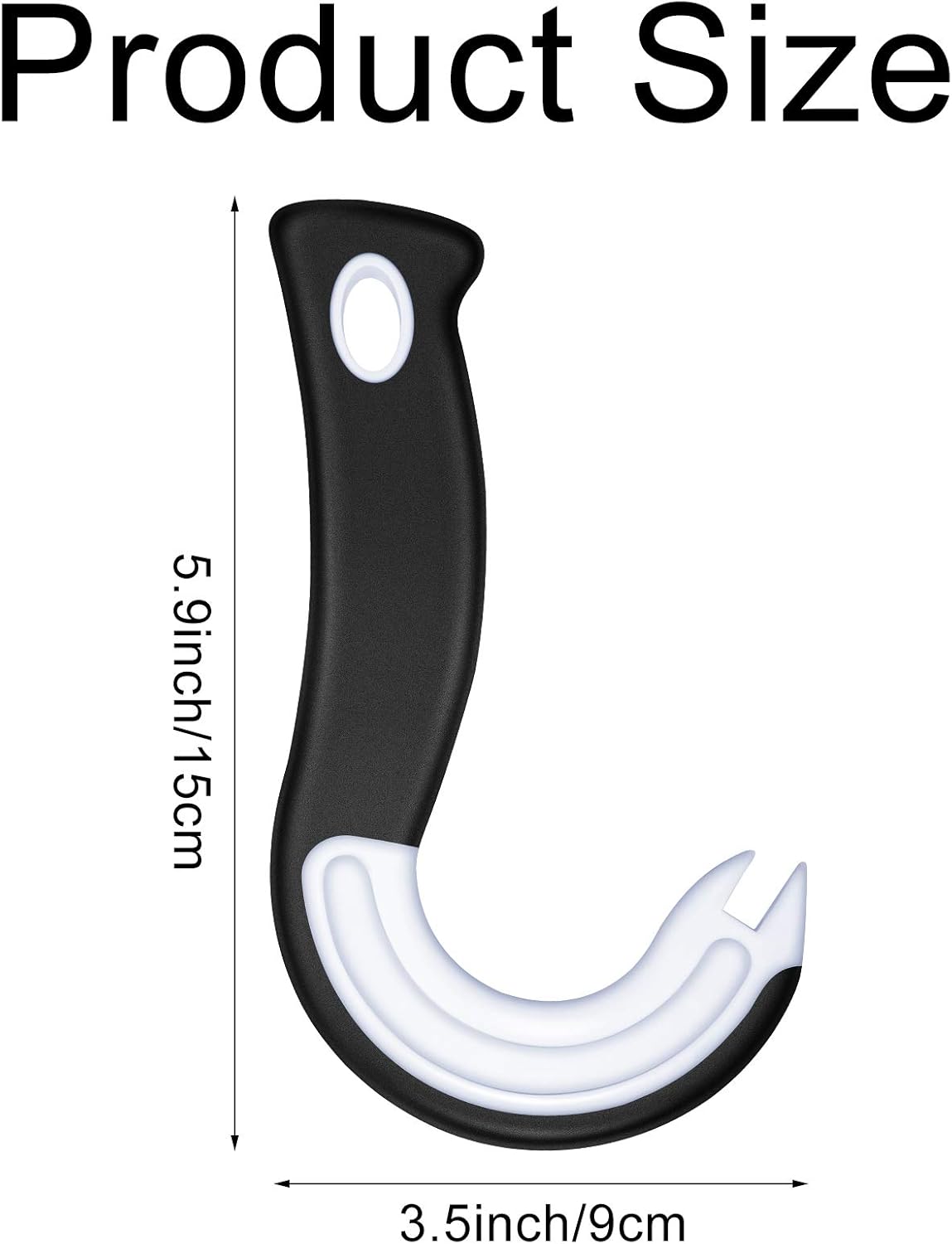 Mudder Easy Open Can Opener - Manual Ring-Pull Tab Tool for Soda & Food Cans | 2-Piece Set