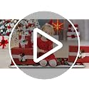 Livcoz Gnome Truck Christmas Kitchen Rugs Set of 2 - Holiday Non-Slip Decor