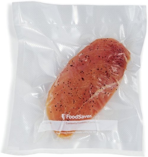 FoodSaver FSFSBF0226-FFP 1-Quart Precut Heat-Seal Bags - 44 Count, Frustration-Free Packaging
