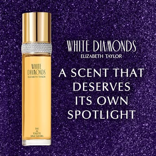 Elizabeth Taylor White Diamonds Eau de Toilette 1.7 fl oz for Women – Classic Fragrance