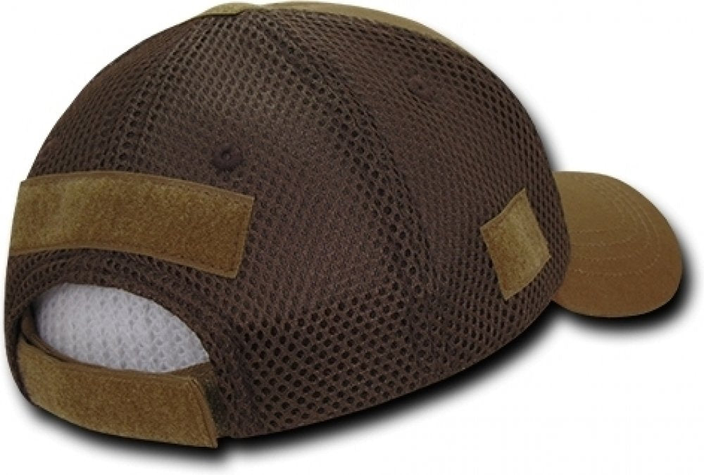 Rapdom Tactical Low Crown Air Mesh Tactical Caps, Coyote