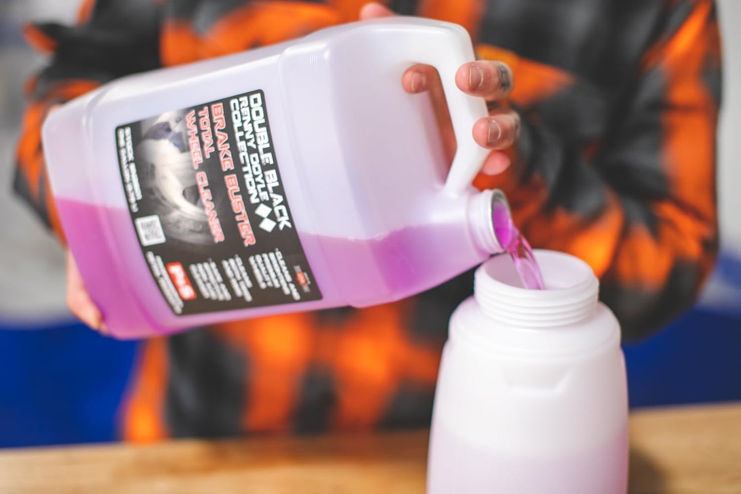 P & S Professional Detail Products - Brake Buster Wheel & Tire Cleaner - Non-Acid Formula, Safe for All Wheels - 1 Gallon