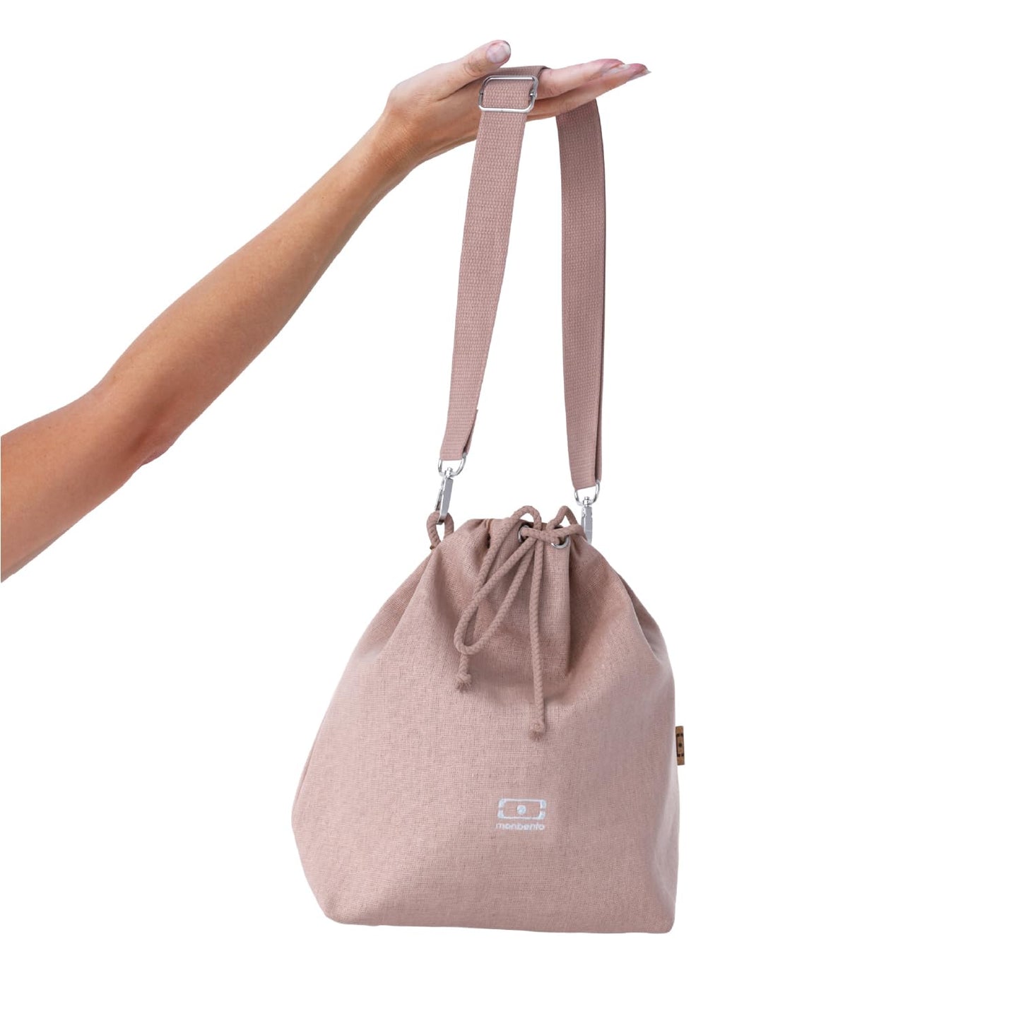 monbento - MB Fresh Insulated Lunch Bag - Perfect for Work/Picnic - Adjustable, Removable Strap - Large Size Ideal to Transport Complete Lunch Set - Women - Pink