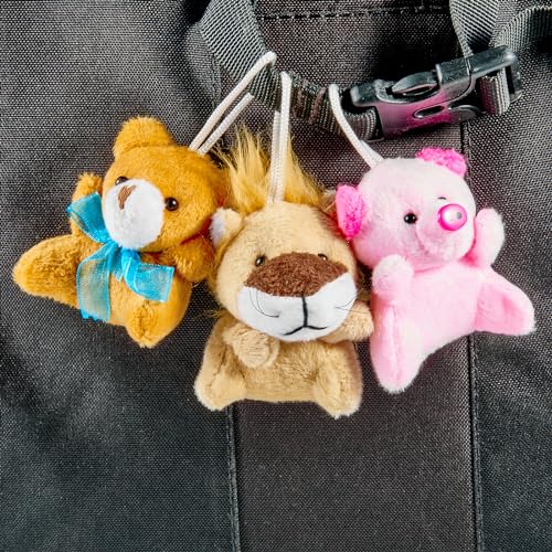 120 Pack Mini Plush Animal Toys Set - Party Favors & Decorations - Variation of THIS listing