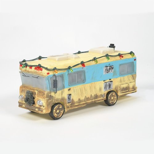 Department 56 Cousin Eddie's RV Lit Figurine - National Lampoon's Christmas Vacation | 7.87 Inch, Multicolor