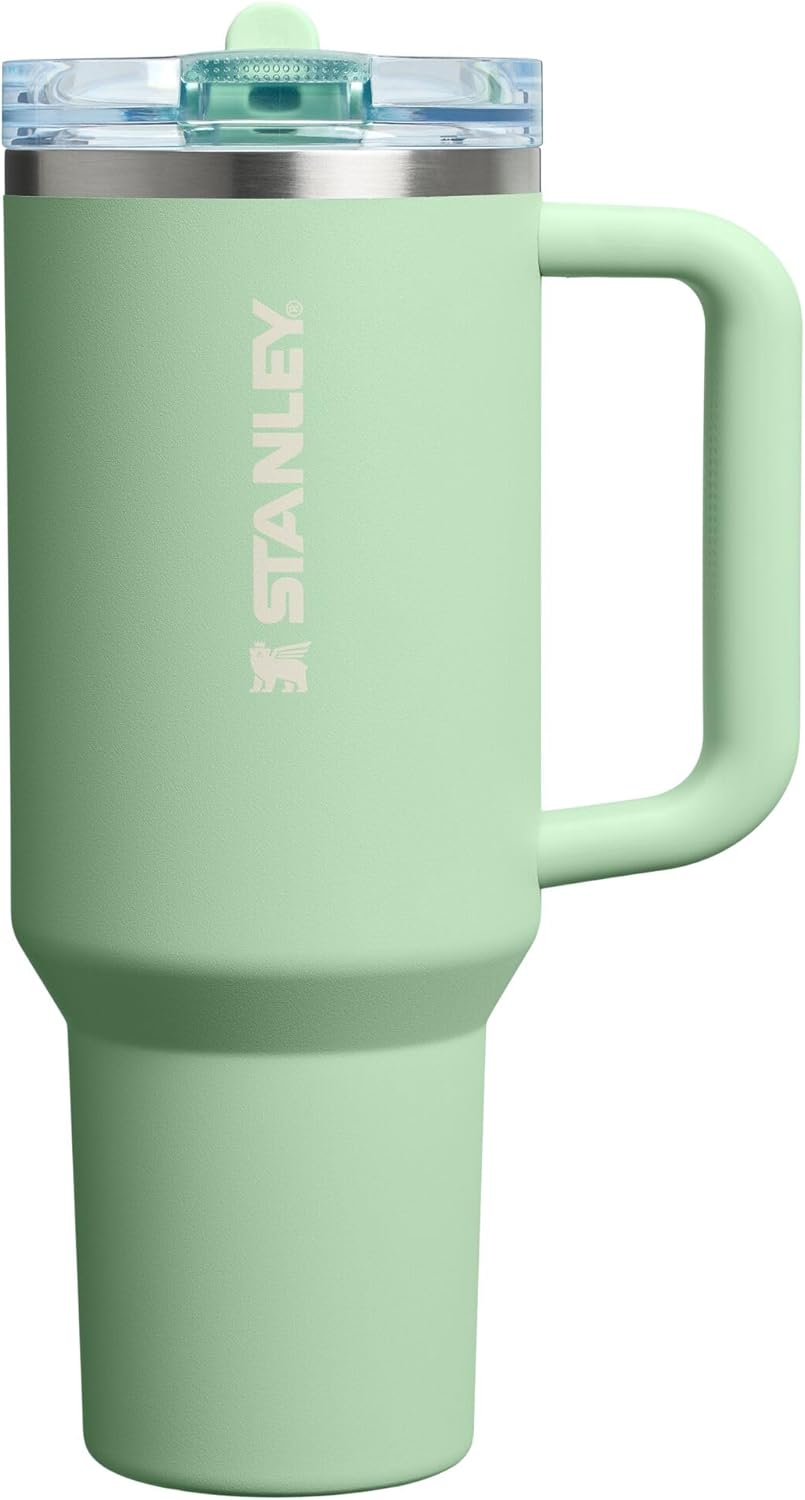 STANLEY Quencher ProTour Tumbler - 14 oz Leakproof Insulated Stainless Steel - Built-in Straw & Handle - BPA-Free