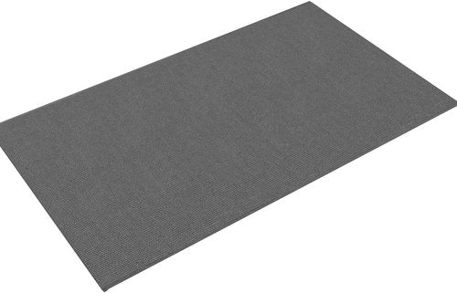 Cotton Paradise 100% Cotton Bath Mat - Non-Slip, Soft & Absorbent, 20x34 Inch, Dark Gray