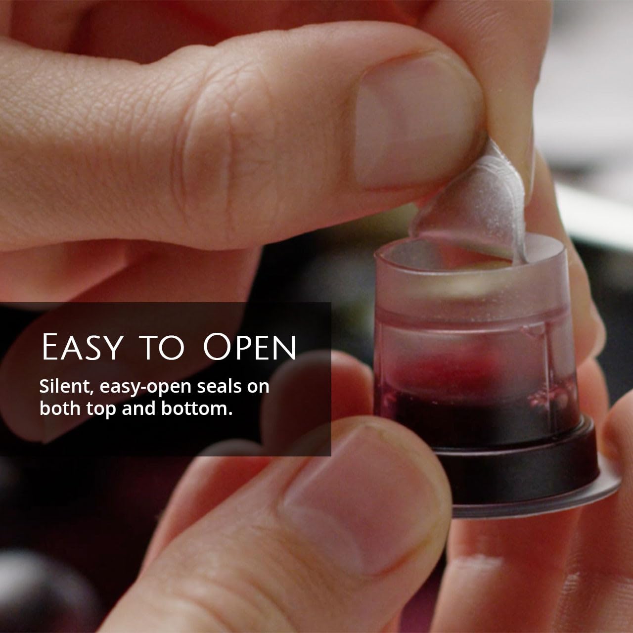 TrueVine Top & Bottom Communion Cups and Wafer Set - Prefilled Cups with Fresh Unleavened Bread & Grape Juice - Carefully Packaged & Easy to Open, Ideal First Communion Favors for Guests (100 Count)