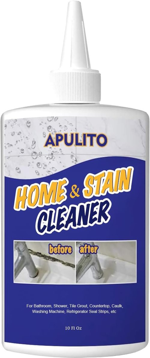 APULITO Household Cleaner Gel - Powerful Formula for Bathroom & Kitchen Surfaces | 10 Fl Oz