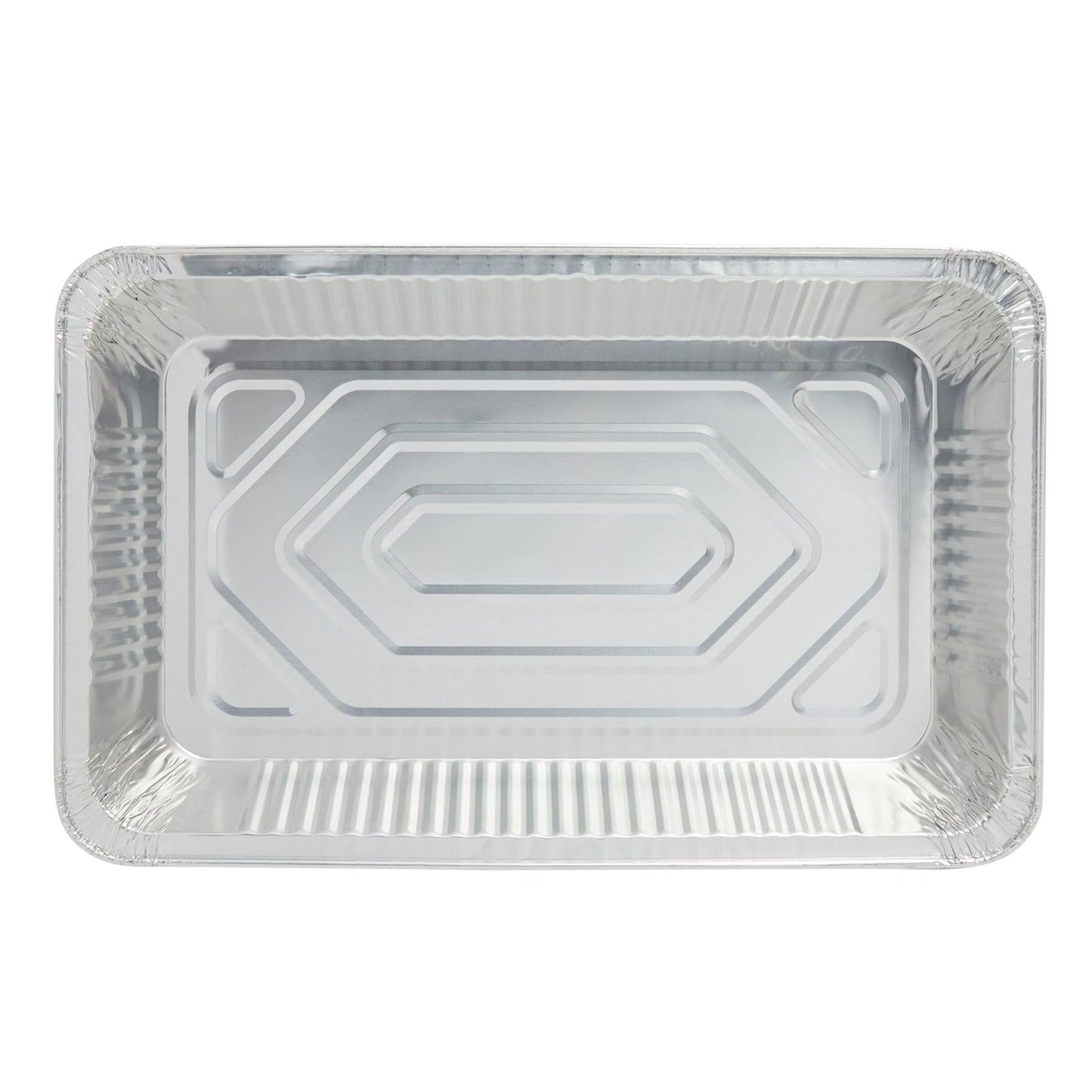 Juvale Aluminum Foil Pans 21x13 (15 Pack) Full Size Disposable Trays for Steam Table, Food, Grills, Baking, BBQ
