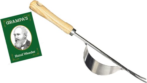 Grampa's Hand Weeder Tool - Lightweight Weed Puller with Unique Lever Design | Easy Root Removal