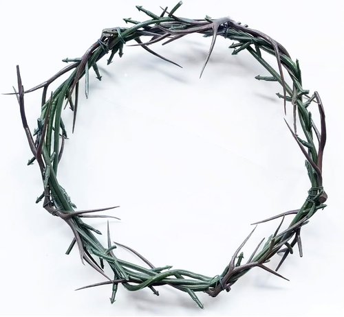 Crown of Thorns | 8-10" Diameter Easter Tree Decoration - Passion of Christ Mini Ornament