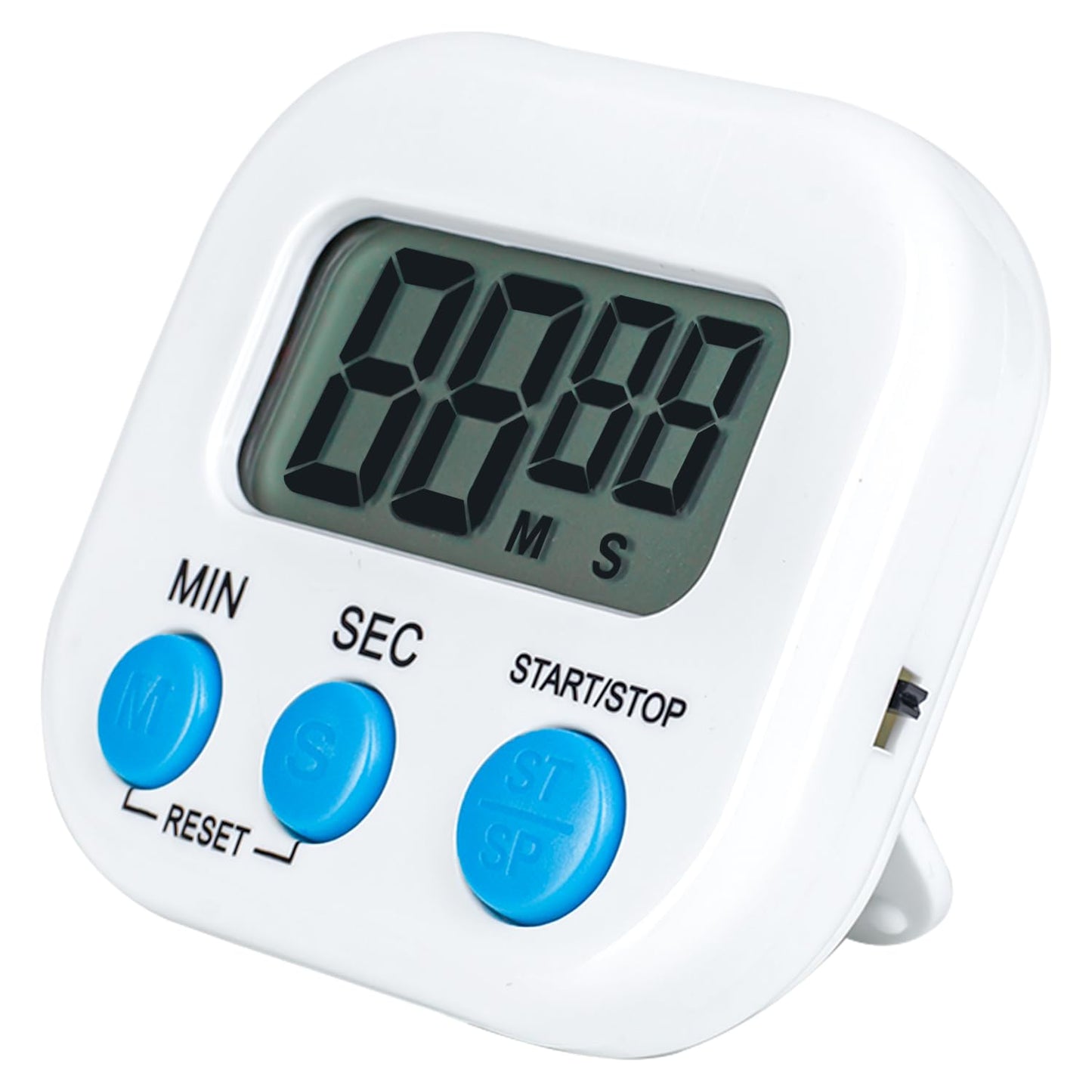 Kitchen Timers for Cooking and Baking with Big Digital Numbers and Loud Alarm Used in Cooking, Classroom, and Office.