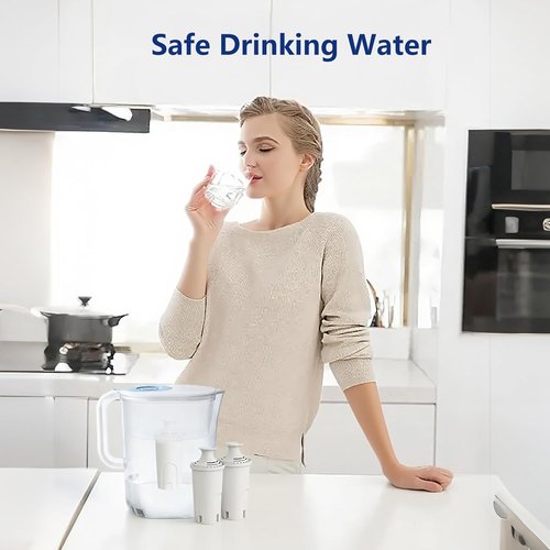 Brita® Water Filter Replacement - Reduces Chlorine & Improves Taste - Lasts Up to 2 Months (3 Pack)