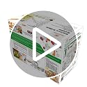 Brieftons 10-Blade Vegetable Spiralizer with Catch Container - White