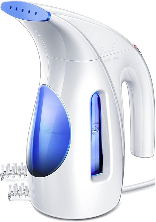 HiLIFE Portable Clothes Steamer - 700W Handheld Design with 240ml Capacity | Ocean Blue, Wrinkle Remover