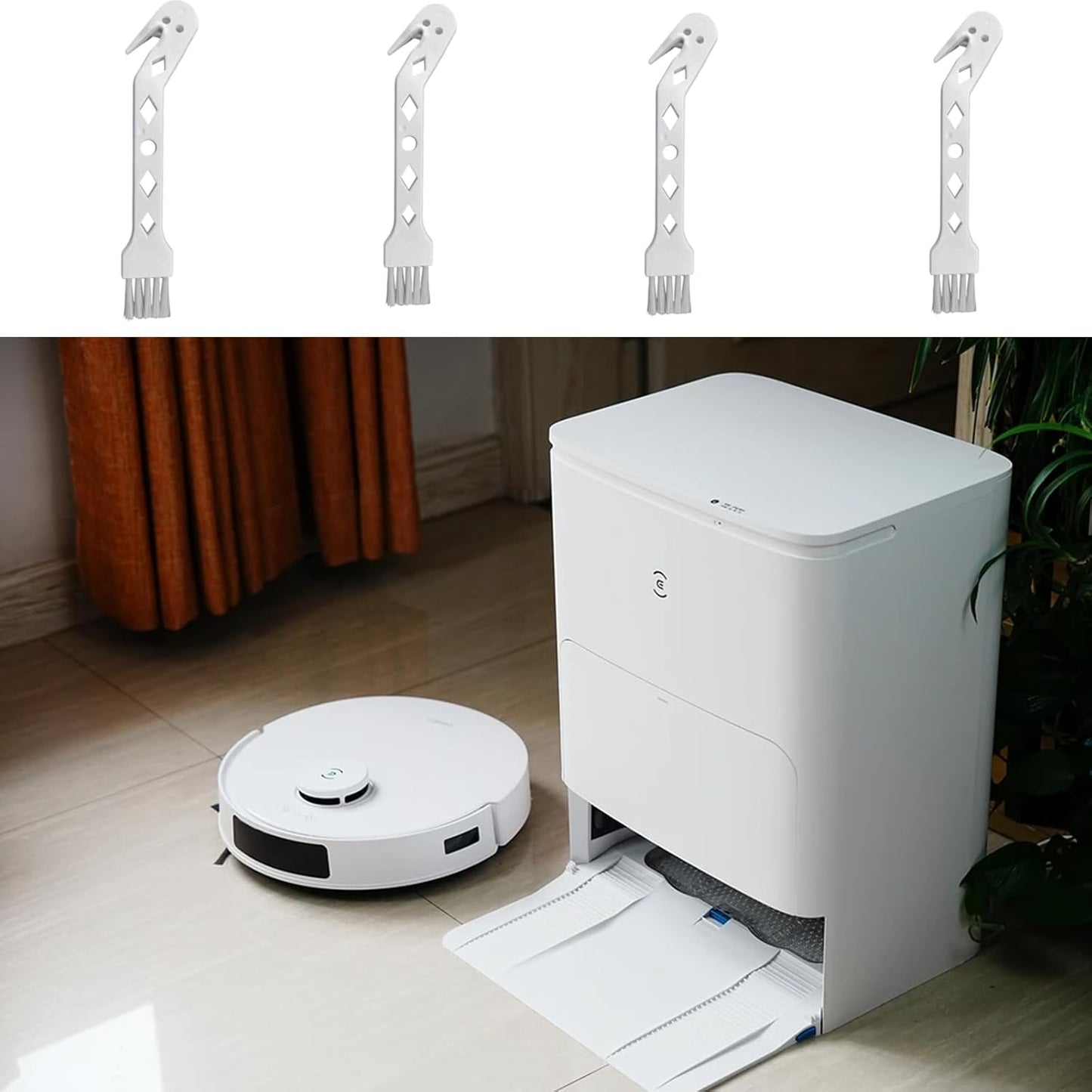 Xiaomi Dreame Handheld Vacuum Cleaner Brush - 2-in-1 Dust Roller Tool for Efficient Cleaning