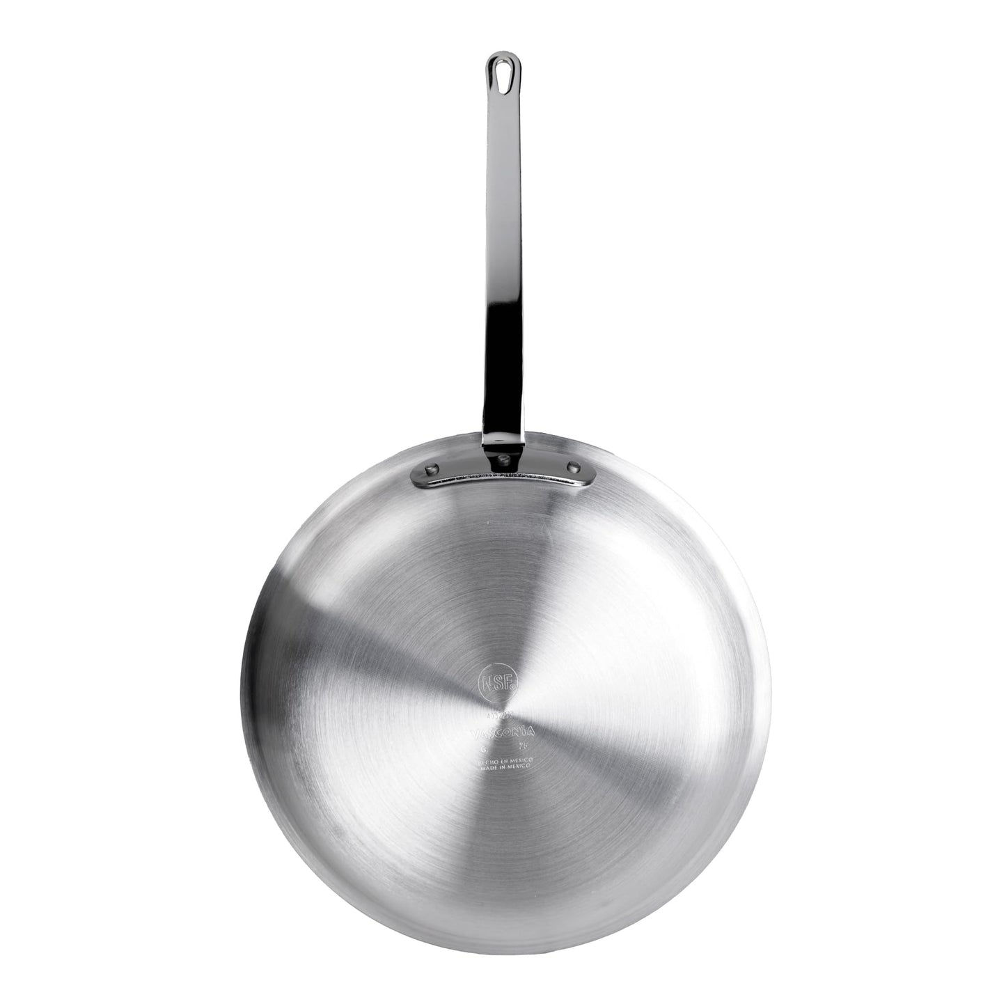 Vasconia Professional 12″ Aluminum Fry Pan, Aluminum Skillet with NonStick & Fast-Cool Handle, NSF Certificate