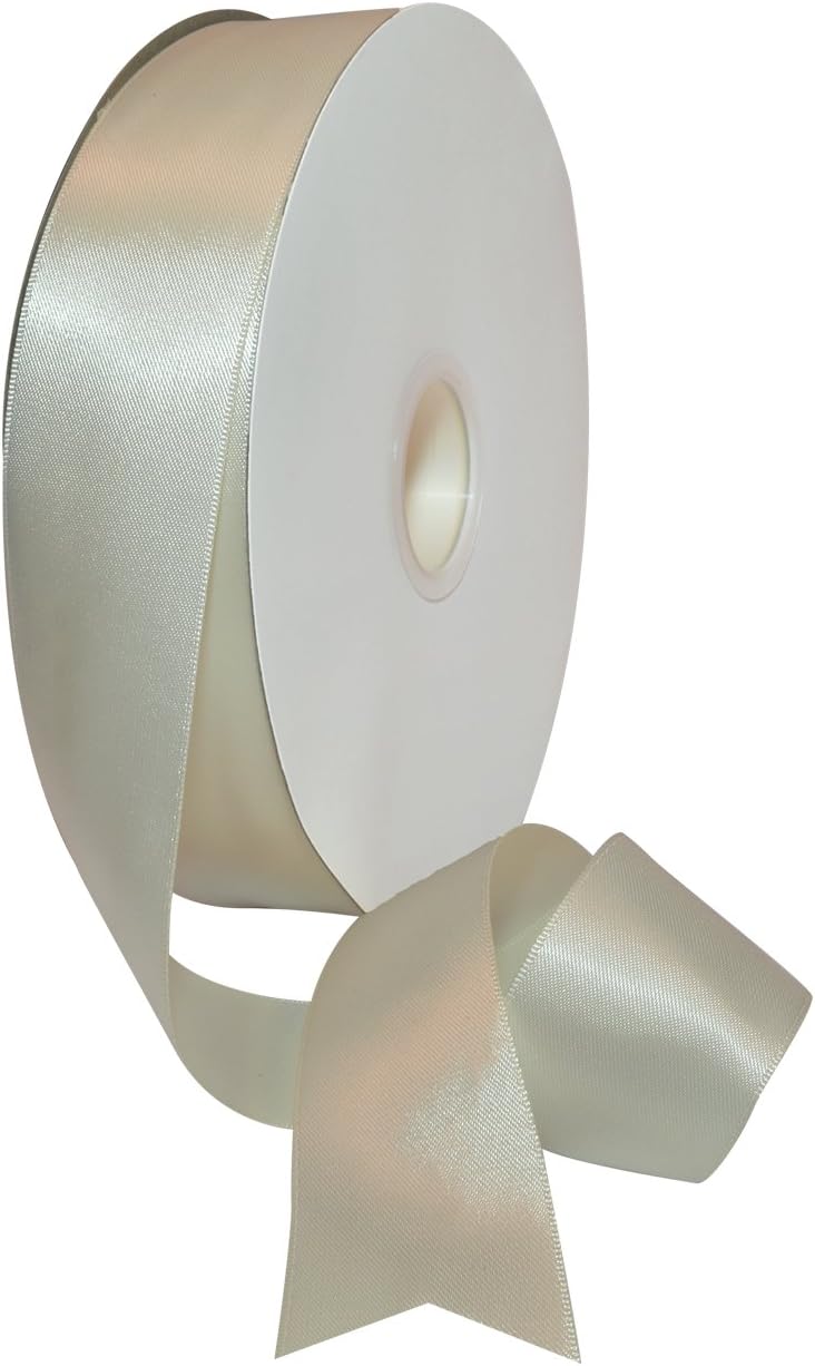Rosy Mauve Double Face Satin Ribbon 3/8" x 100 YD - Perfect for Gift Wrapping, Crafts & Weddings