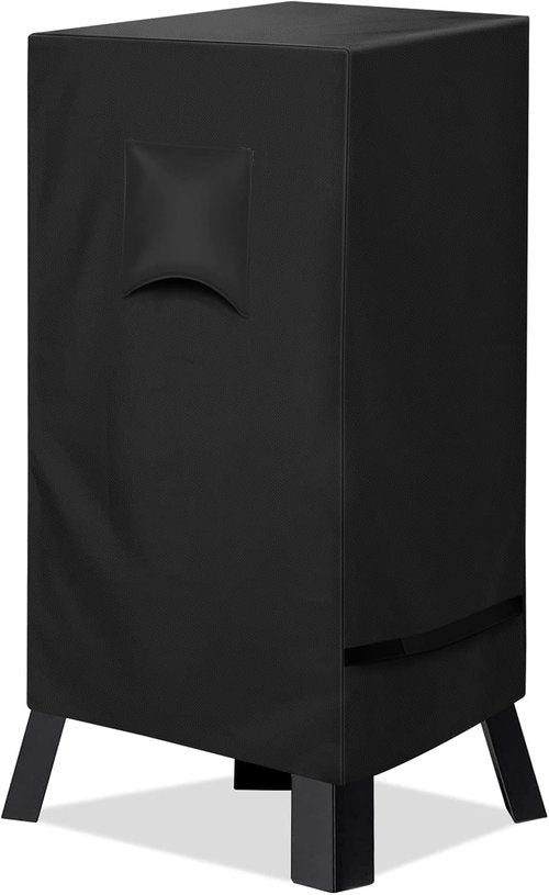 iCOVER 40-Inch Smoker Cover - Heavy-Duty Waterproof Canvas for Masterbuilt Smokers | Black