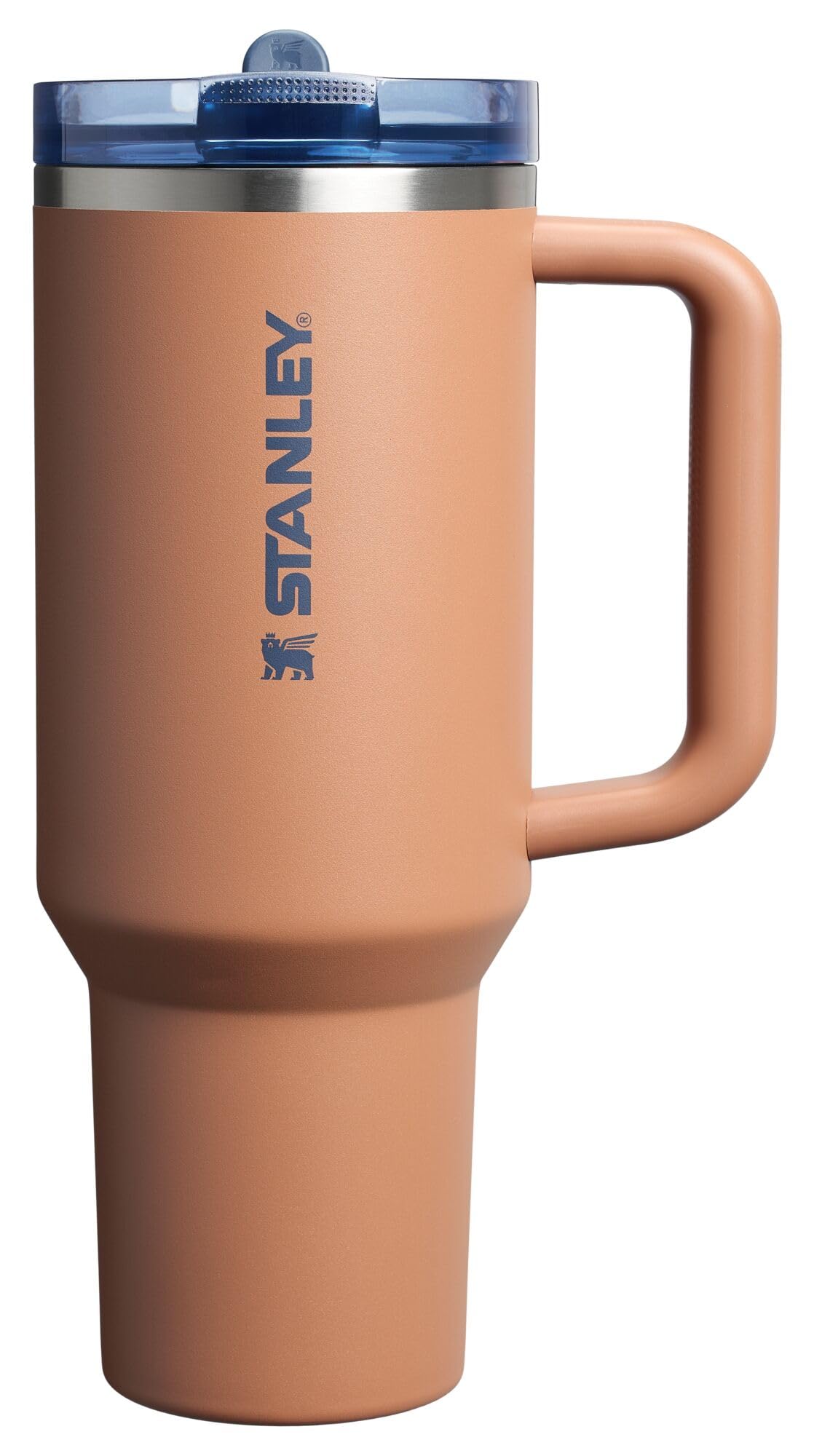 STANLEY Quencher ProTour Flip Straw Tumbler with Leakproof Lid 40 oz | Built-In Straw and Handle | Cup Holder Compatible for Travel | Insulated Stainless Steel Cup | BPA-Free | Toast VRT