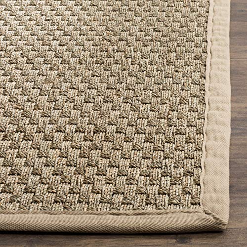 Safavieh 4x6 Natural Fiber Seagrass Area Rug - Textured Beige, Rectangular