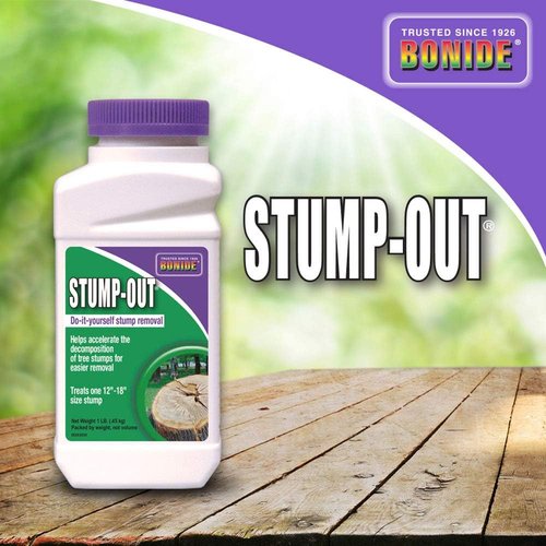 Bonide Stump-Out Granules - Fast-Acting Stump Removal Pellets for DIY Home Use | 1 lb