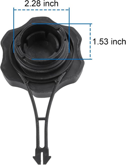 DICMIC Gas Cap for Lawn Mower - Compatible with B&S 675EXi & 725EXi Engines | Toro & Craftsman Replacement