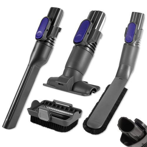 IX141 Vacuum Crevice Tool Brush Replacement Parts Compatible with Shark Pet Cordless Stick IZ162H IZ361H IX140 IX141 IZ140 IZ142 UZ145 Removable Two-in-one Tool Brush Attachments for D-Shaped Vacuum