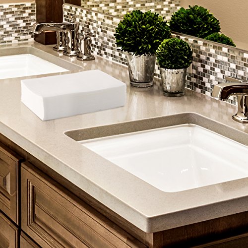 200-Pack Linen-Feel Disposable Guest Towels for Bathroom & Events - BloominGoods